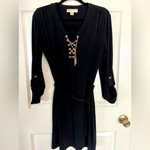 MICHAEL by Michael Kors black dress